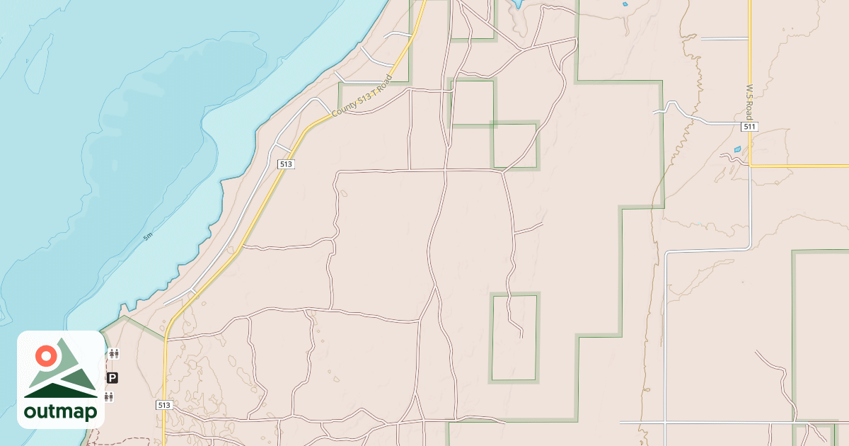 Map of B.A.V. (J-21)
