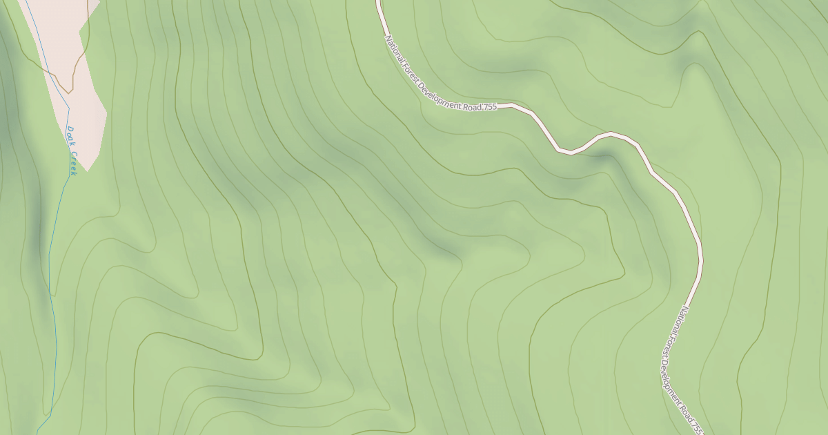 Map preview of DOAK CR BLUE MTN G