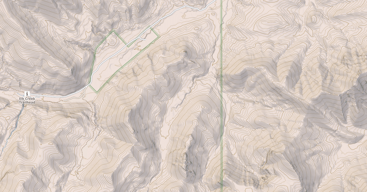 Map preview of CYANIDE CREEK