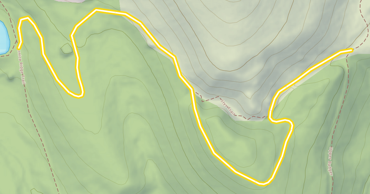 Map preview of Journey Trail
