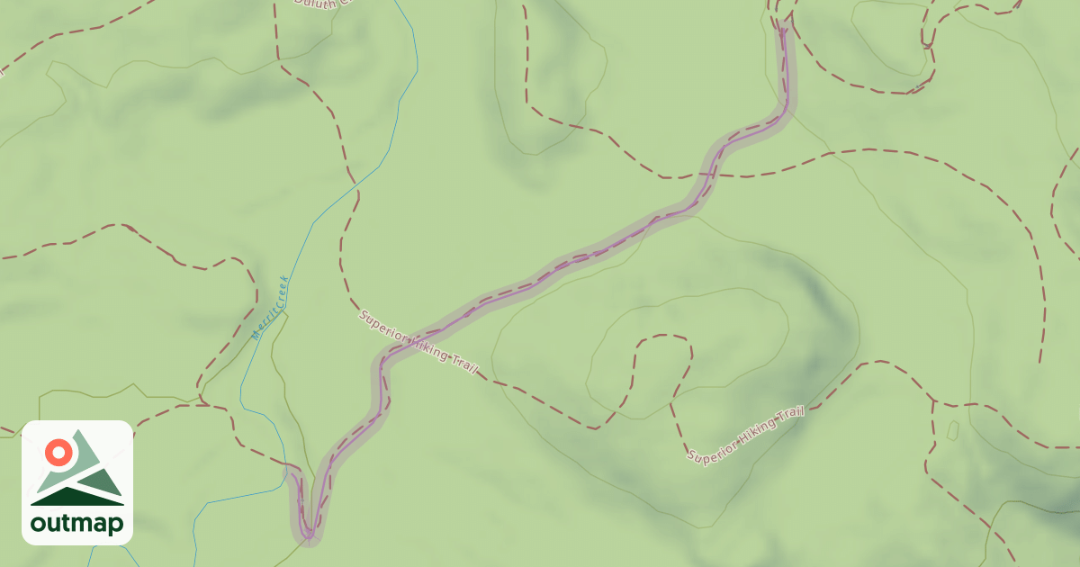Map of Lower Burner of Stovetop (Duluth Traverse)