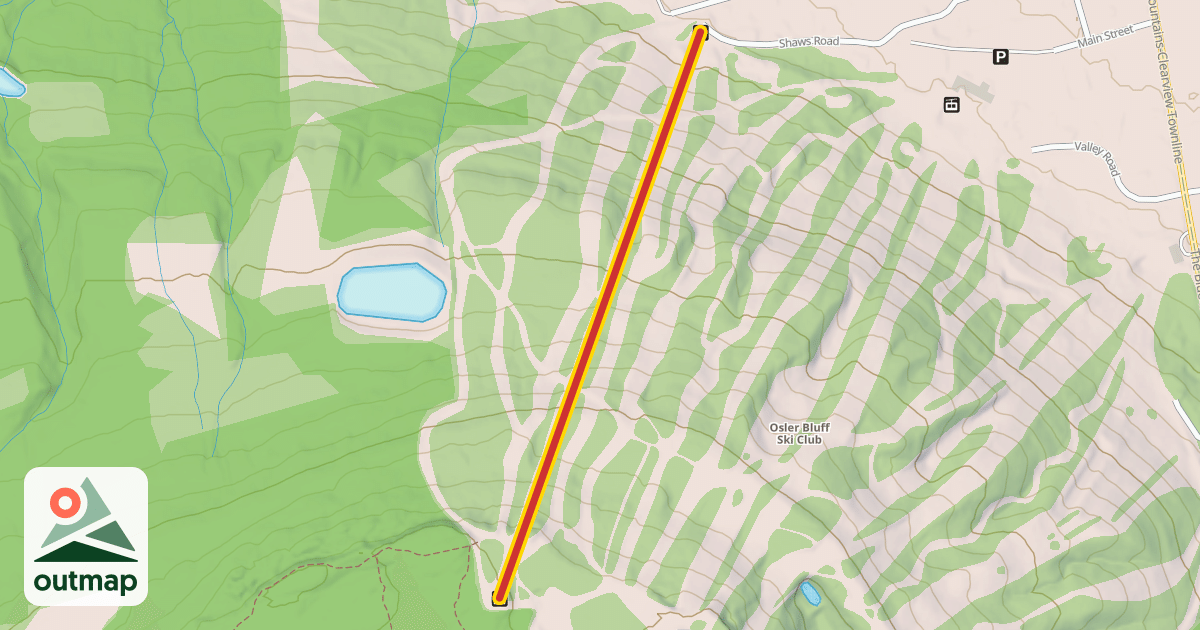 Map of Poplar Chair