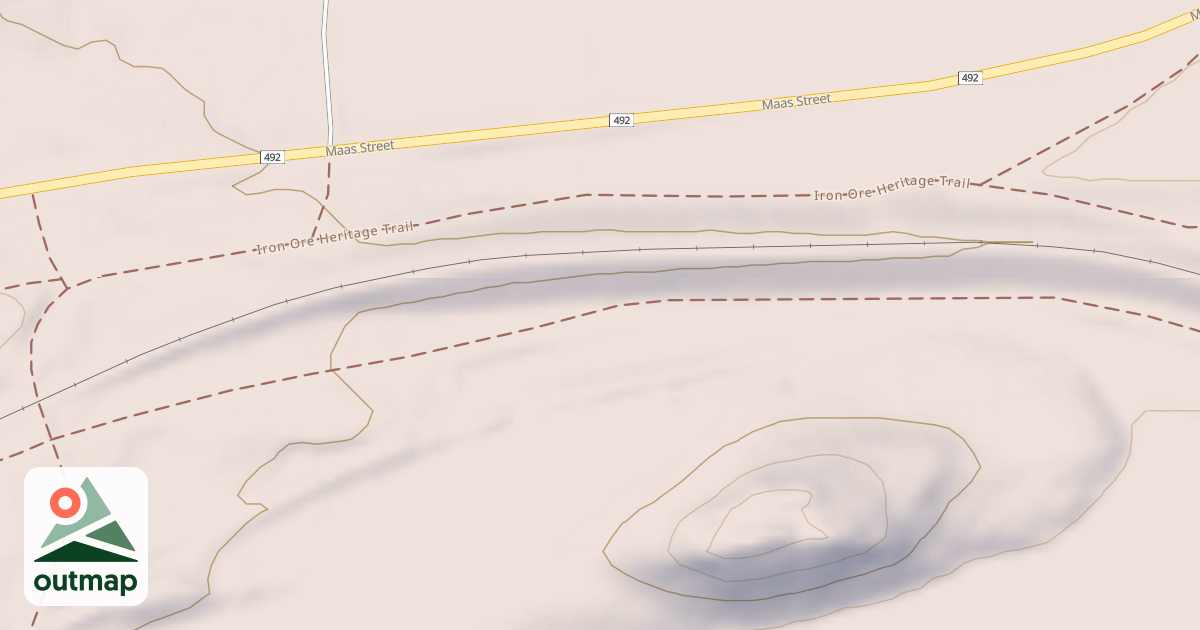 Map of Iron Ore Heritage Trail