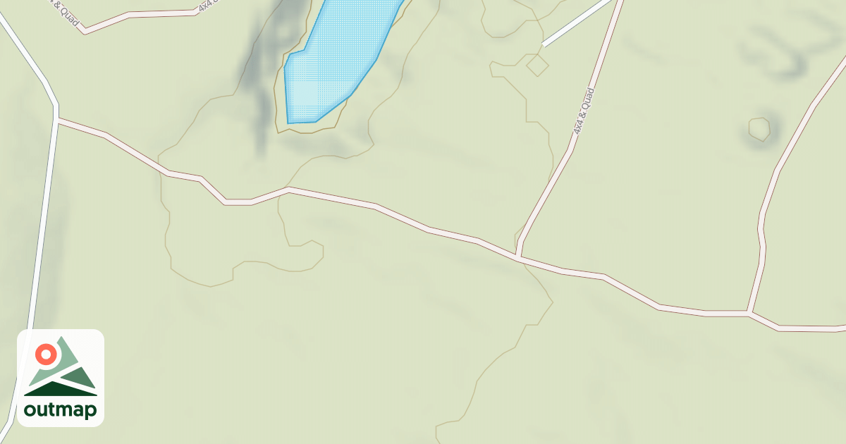Map of Interlake State Recreation Area Trails