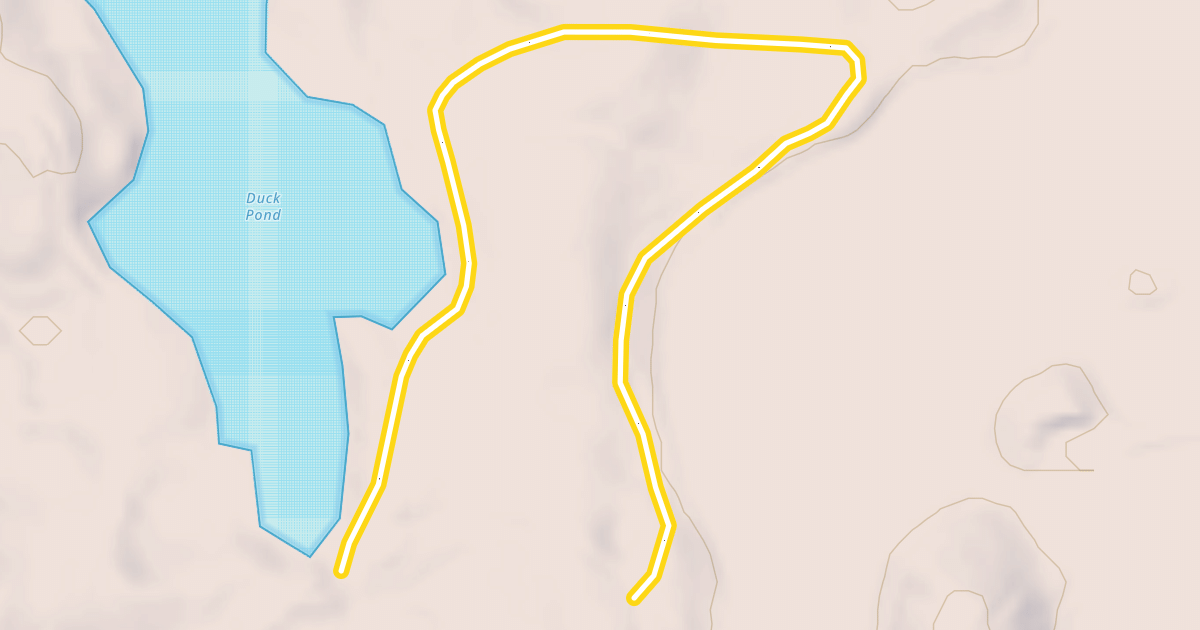 Map preview of Rabbits Trail