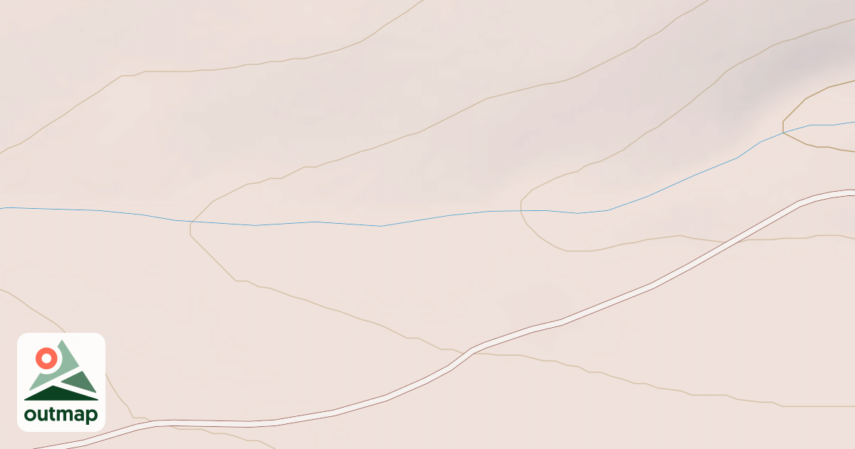 Map of EAST LOST SPR SPUR