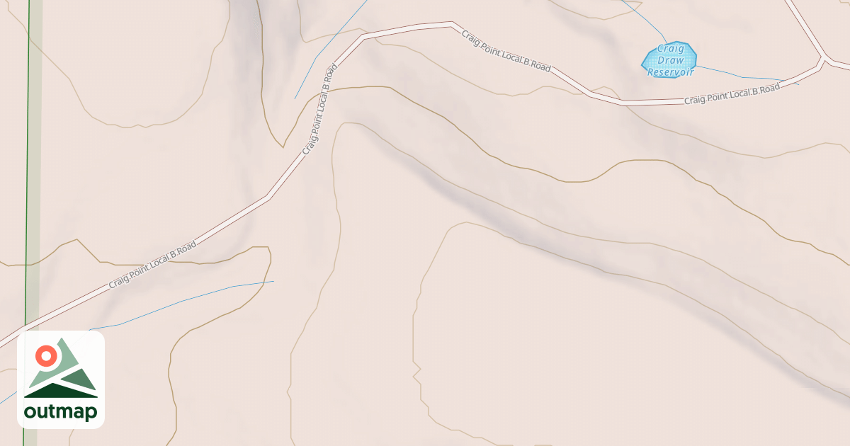 Map of CRAIG POINT LOCAL B