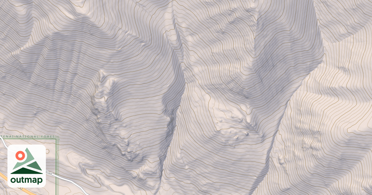Map of BIG EDDY