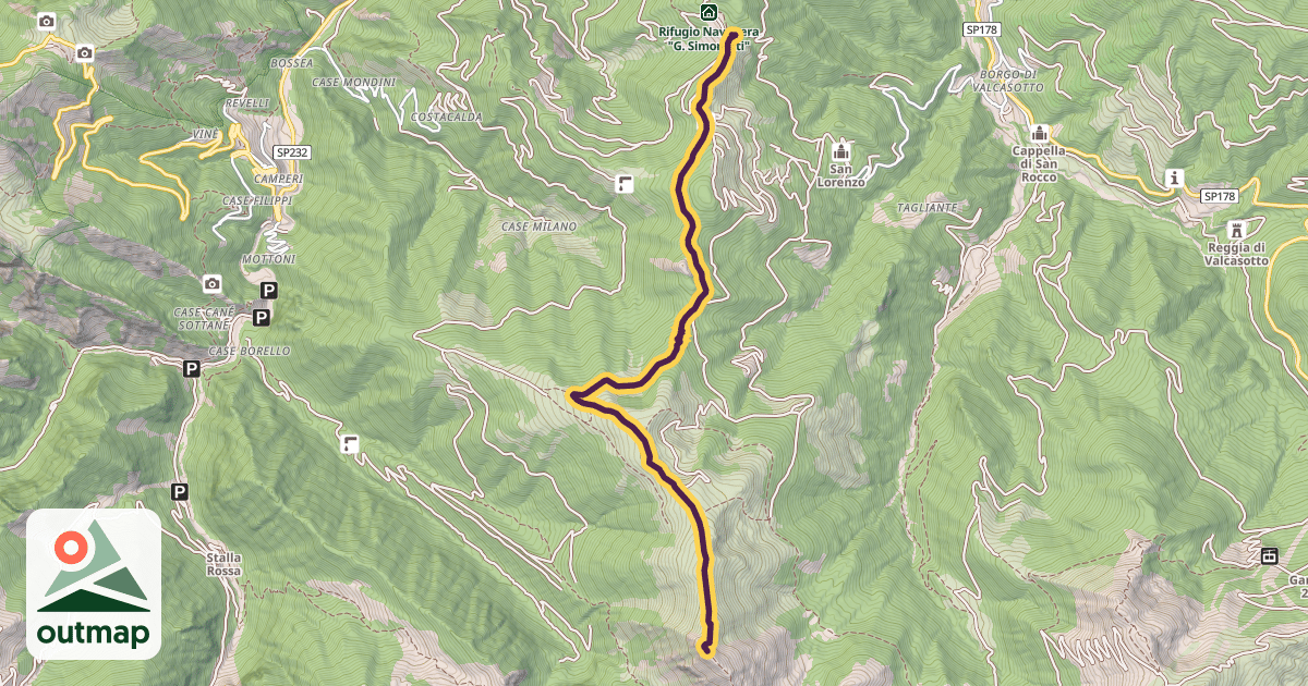 Map of Via dei Cannoni