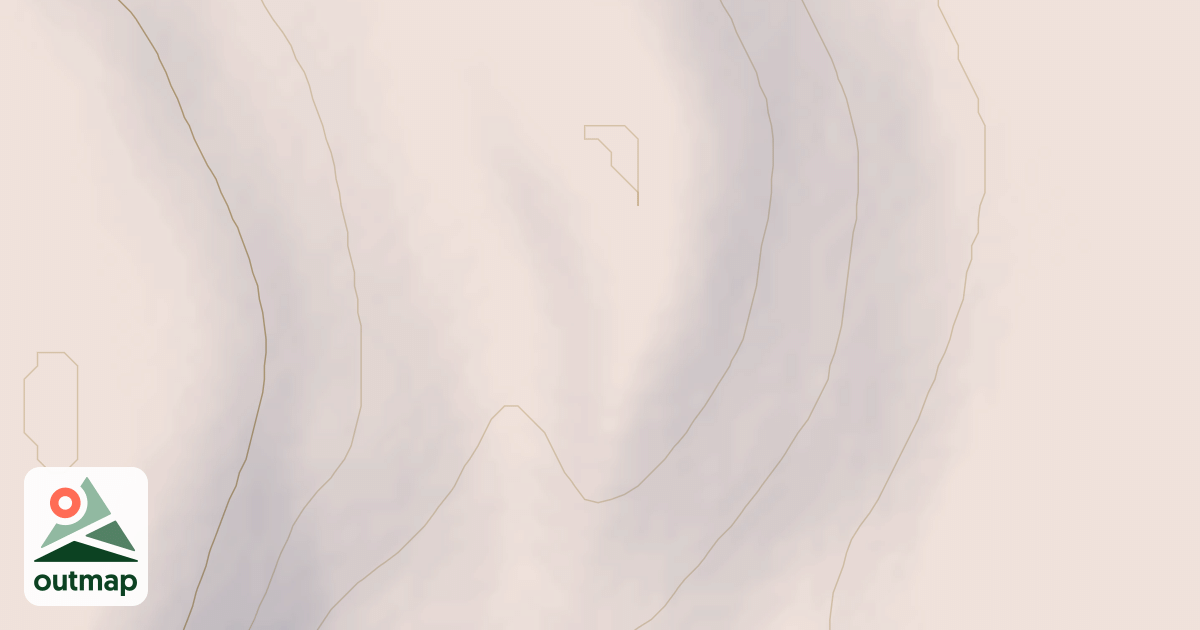 Map of Hungry Hollow Overlook - South