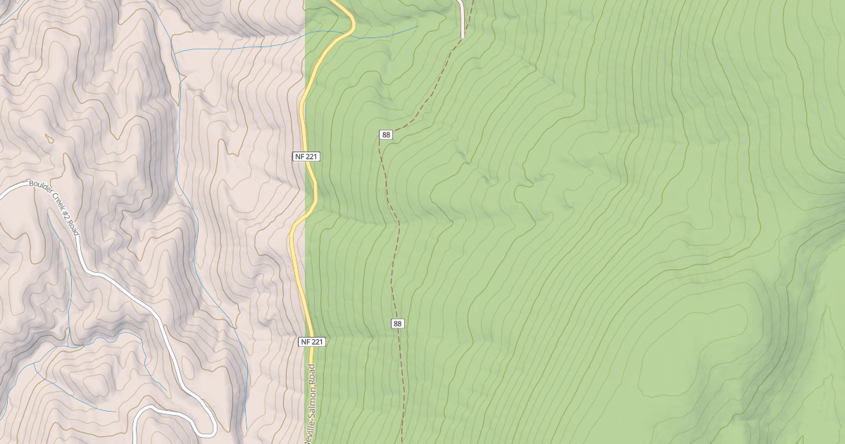 Map preview of BOULDER CR #1