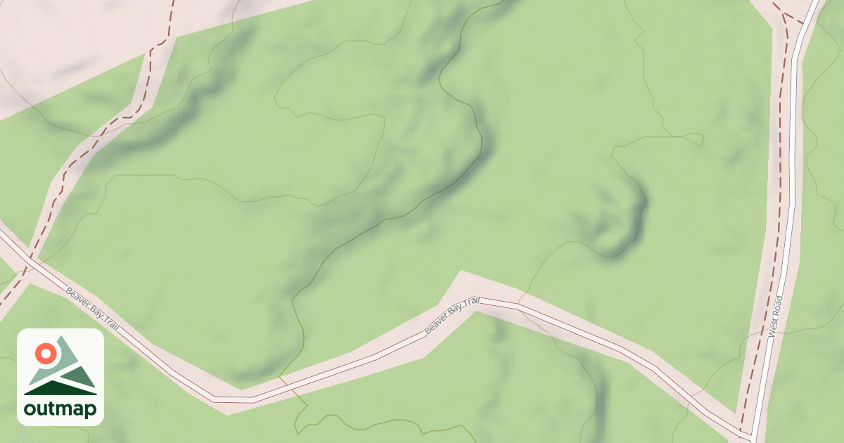 Map of Red Dot Trail