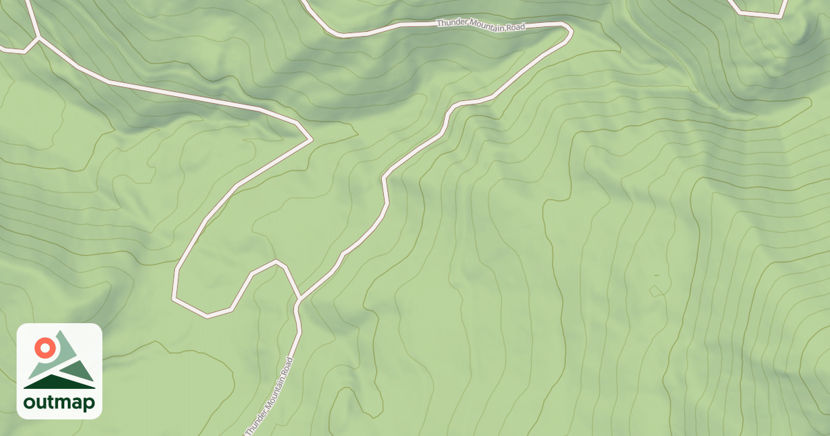 Map of (FDR) THUNDER MTN-JOHNSON