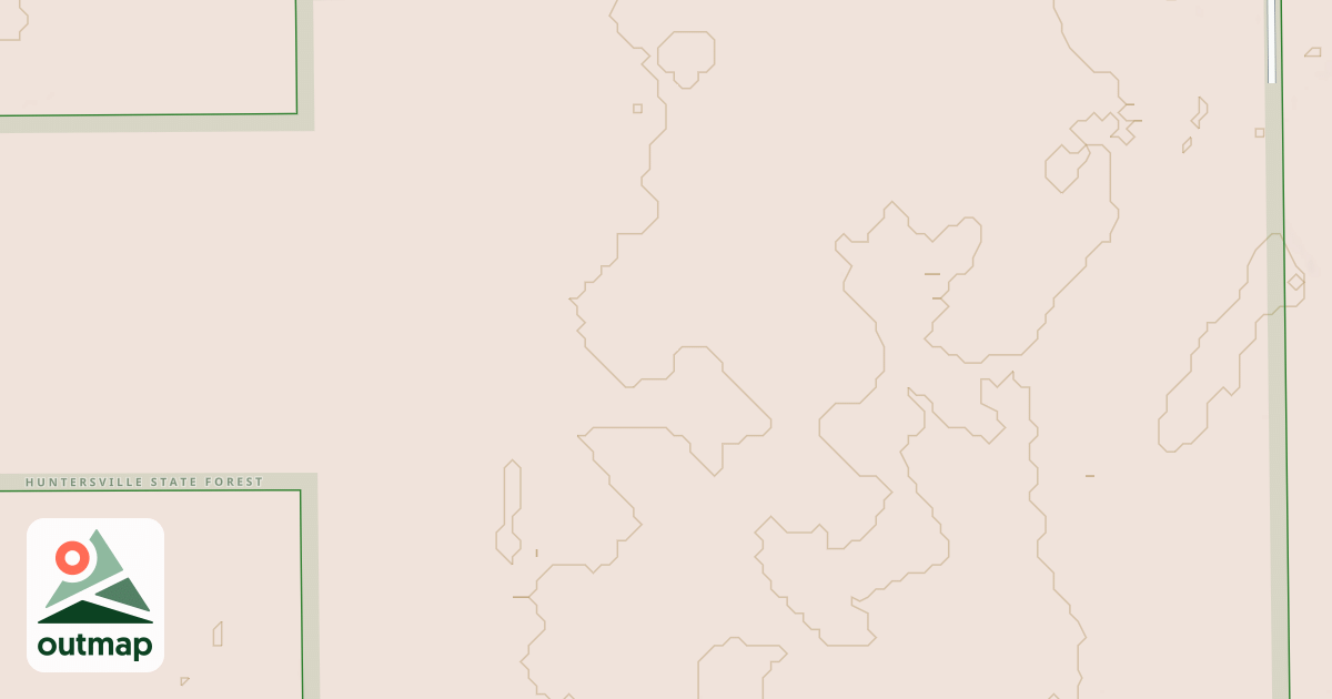Map of Huntersville Trail
