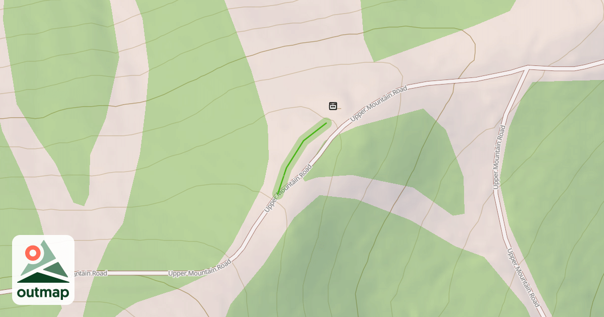 Map of Rainbow Ridge