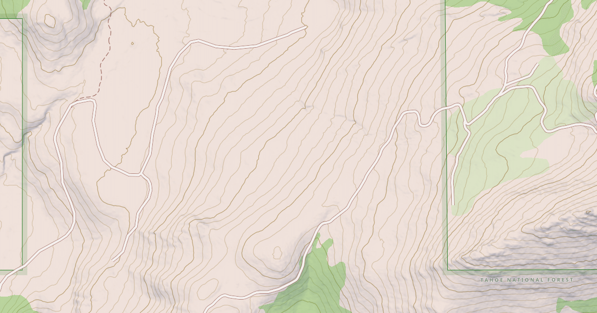 Map preview of BLACK MOUNTAIN SPUR
