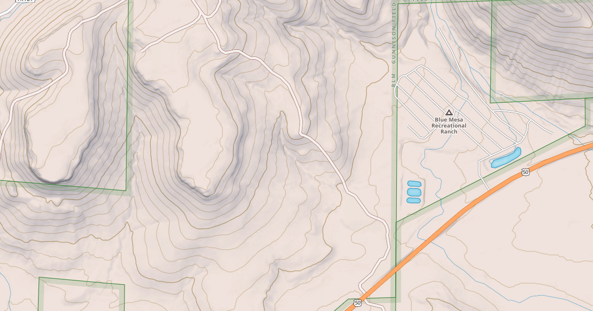 Map preview of BLM National GTLF Public Motorized Roads 5874c559-6366-4779-92e9-88884bdc9675