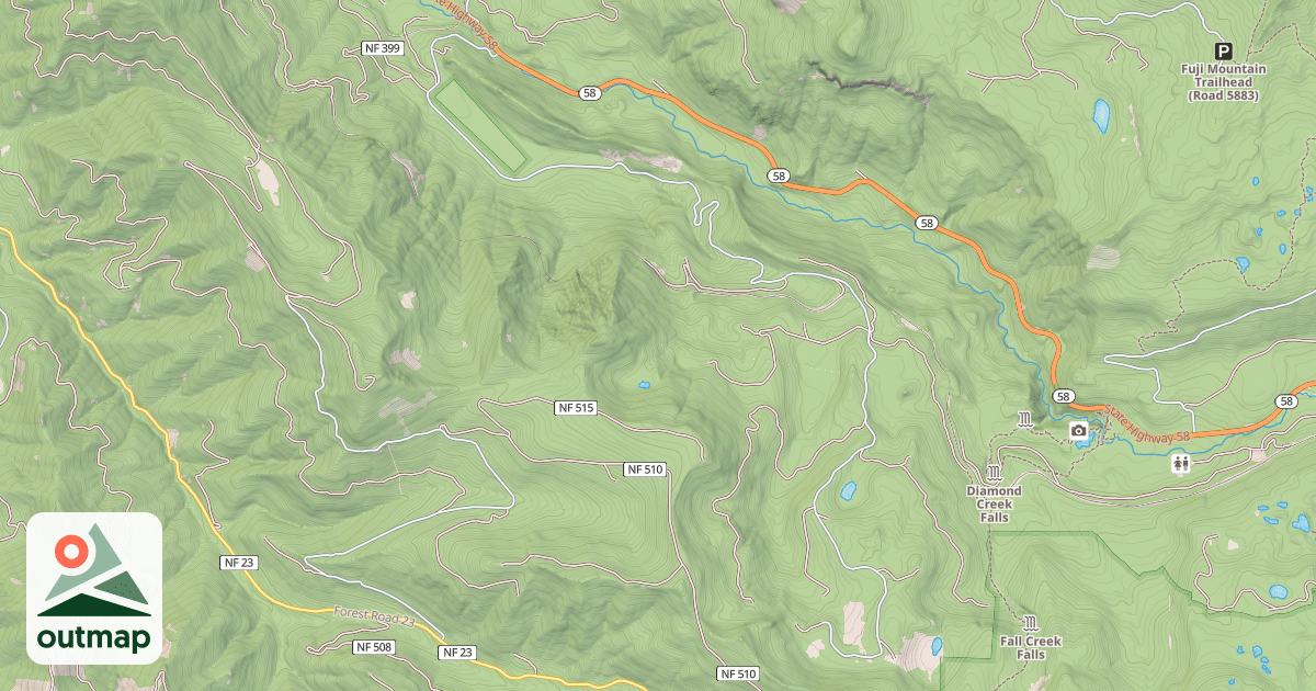 Map of BEAMER RANCH ROAD