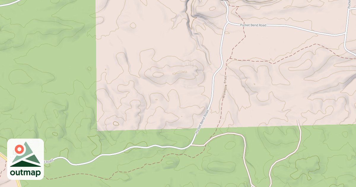 Map of BAKERS CHURCH