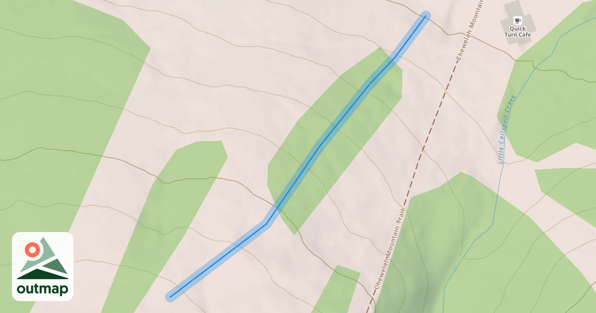Map of Hobbit Forrest
