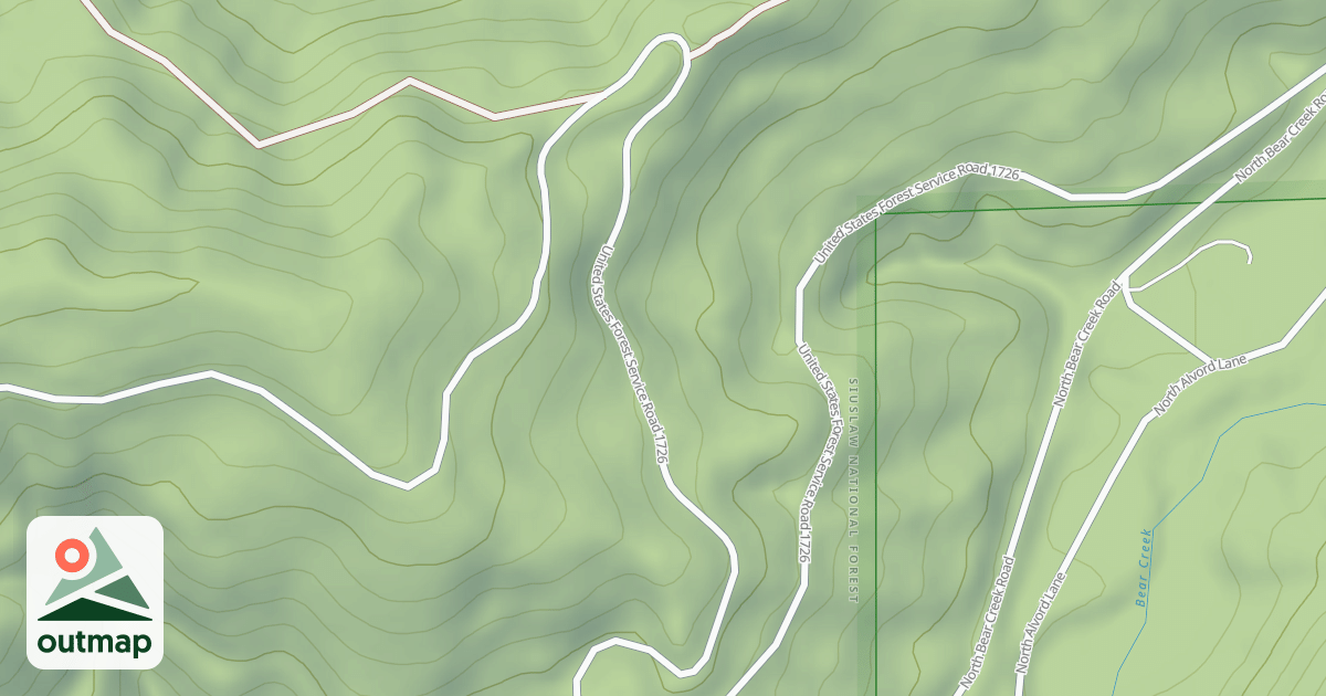 Map of OSTERMAN CABIN