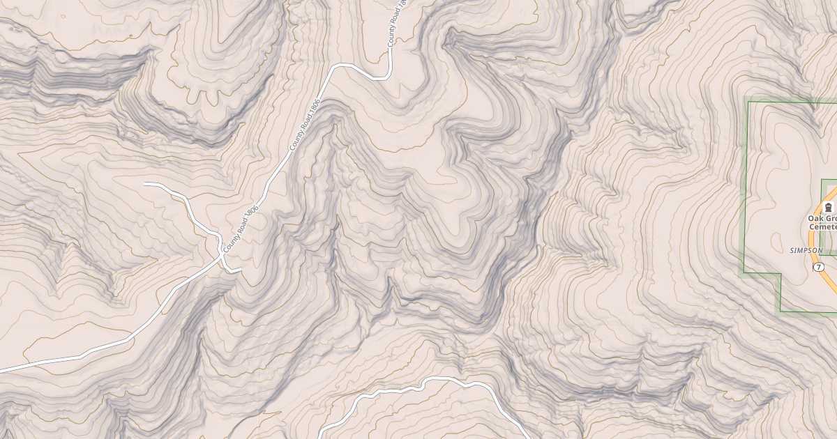 Map preview of USFS National Forest System Roads {4B1A4AB7-5C00-4FCE-B10C-A1805F5D1A8D}