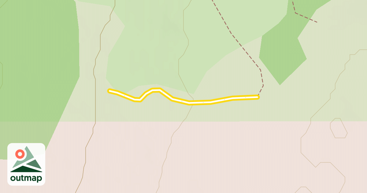 Map of Alpine Meadows Loop