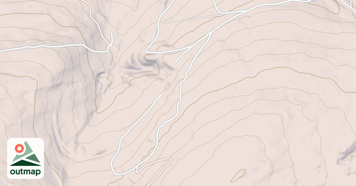 Map of Anthracite Outdoor Adventure Area Trails
