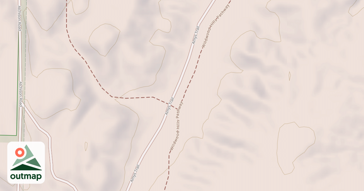Map of Wildwood Hills Pathway