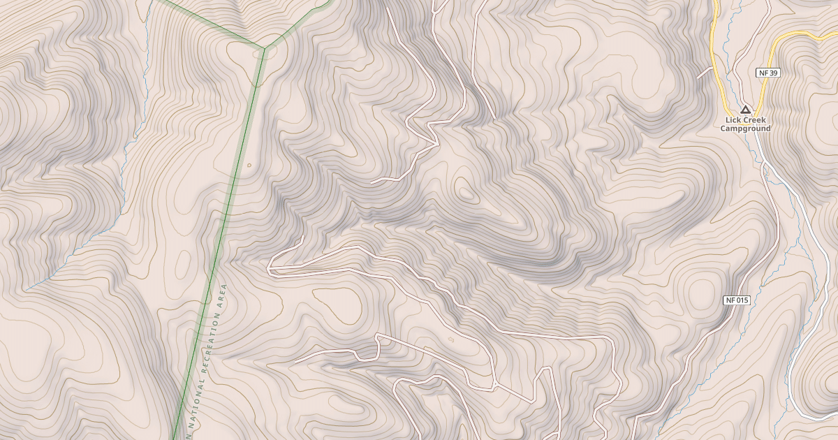 Map preview of S393E NEBO SPUR