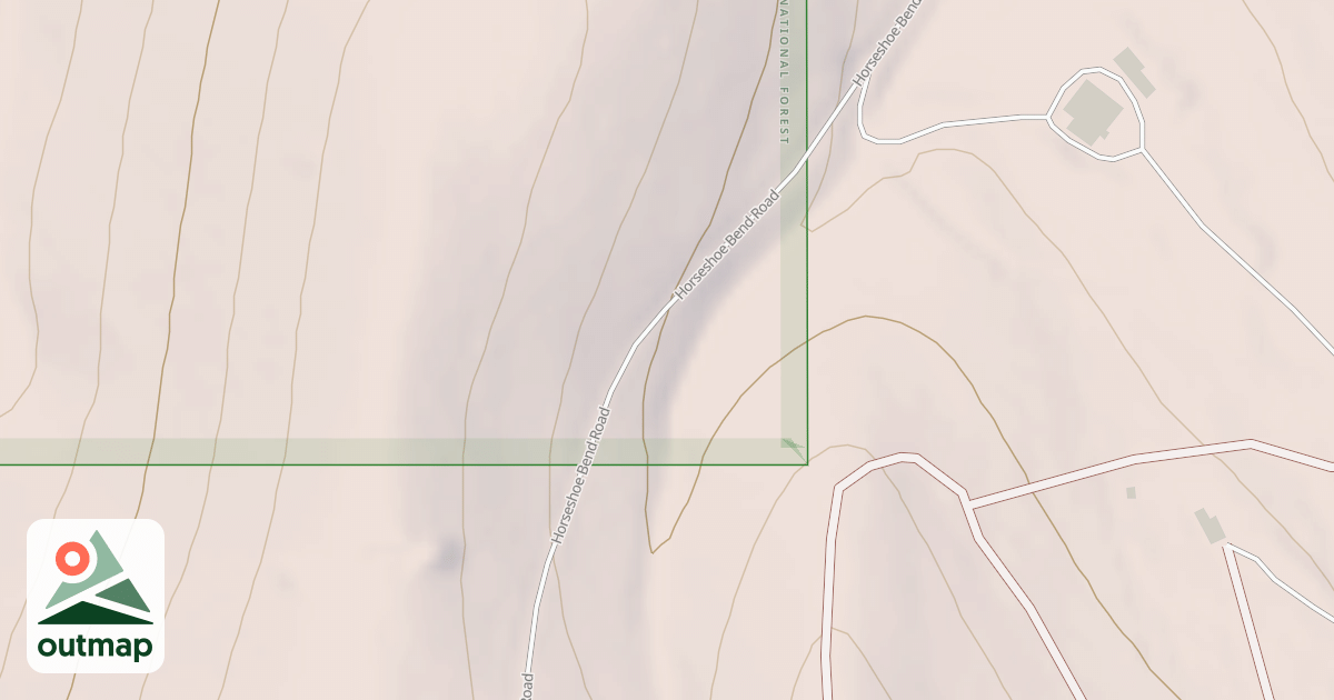 Map of BODIE FLAT ROAD