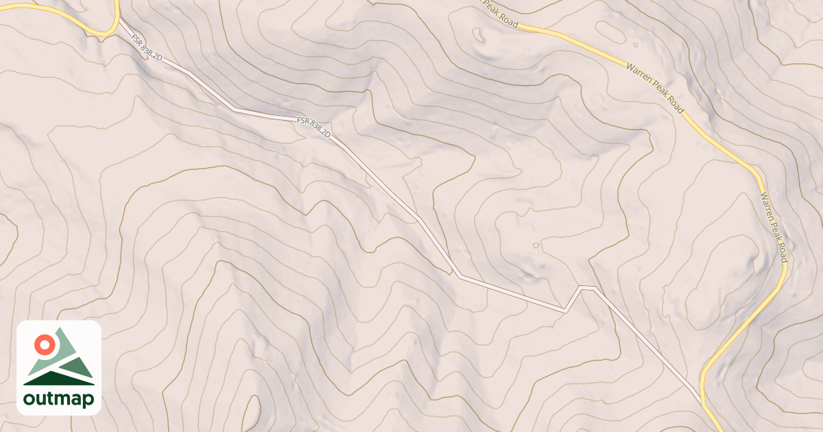 Map of TAYLOR DIVIDE BR 2D