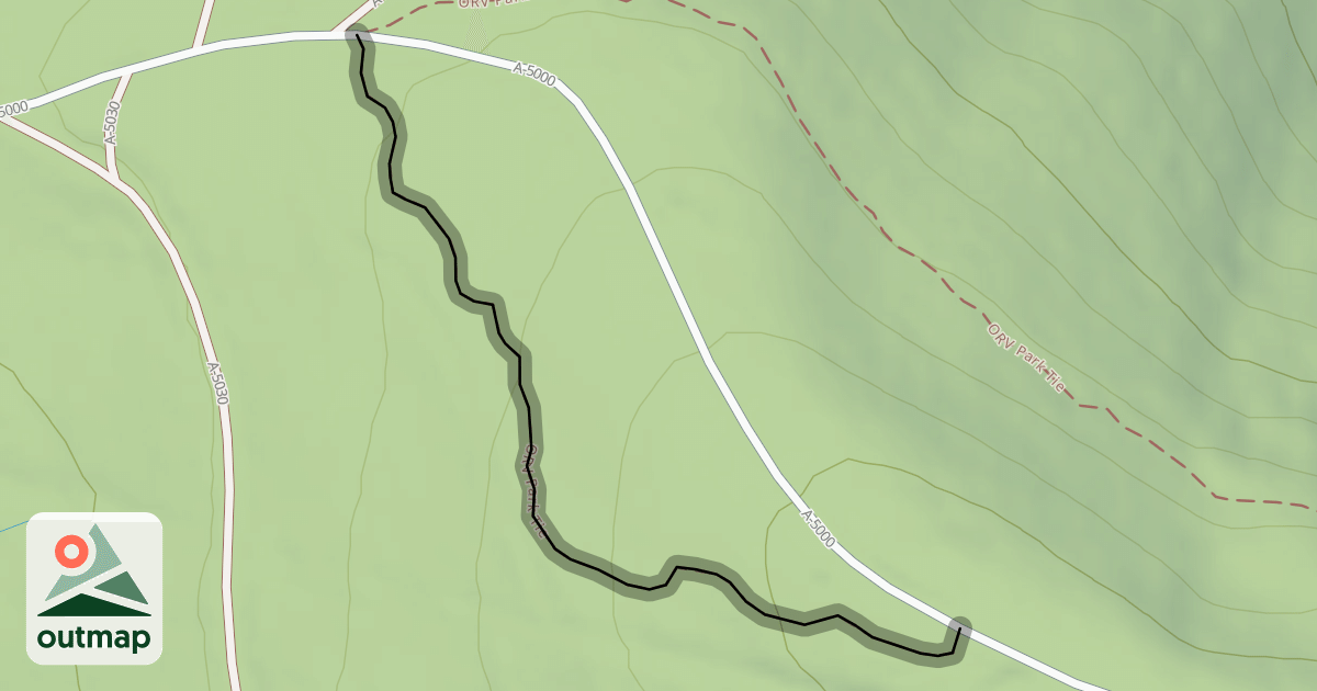 Map of North Rim #1 DH