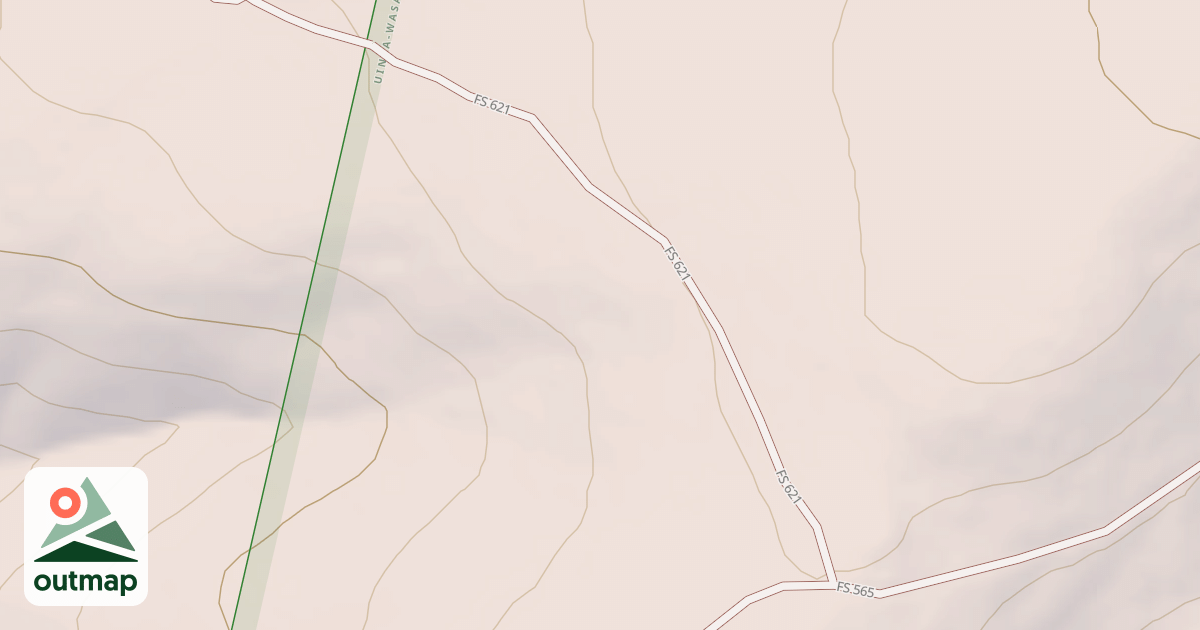 Map of ELDERBERRY DITCH SPUR