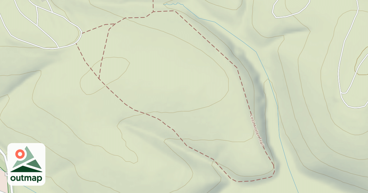 Map of Shawnee State Park Trails