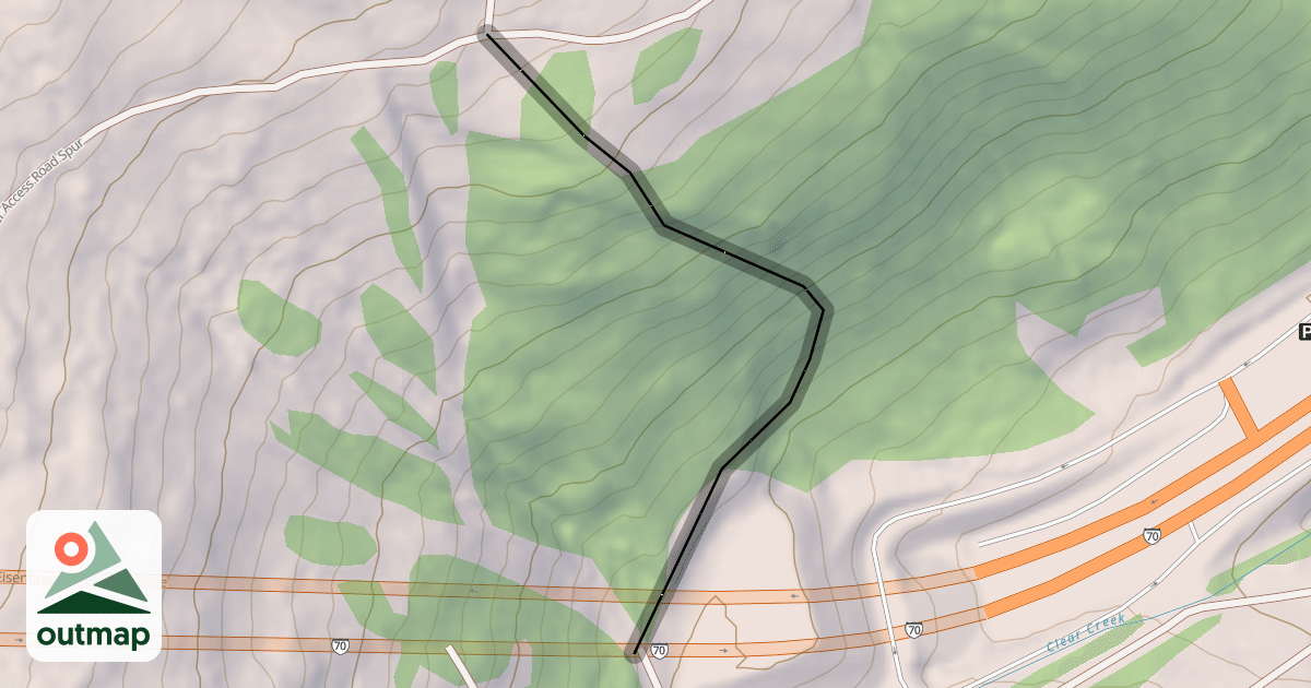 Map of West Ropes