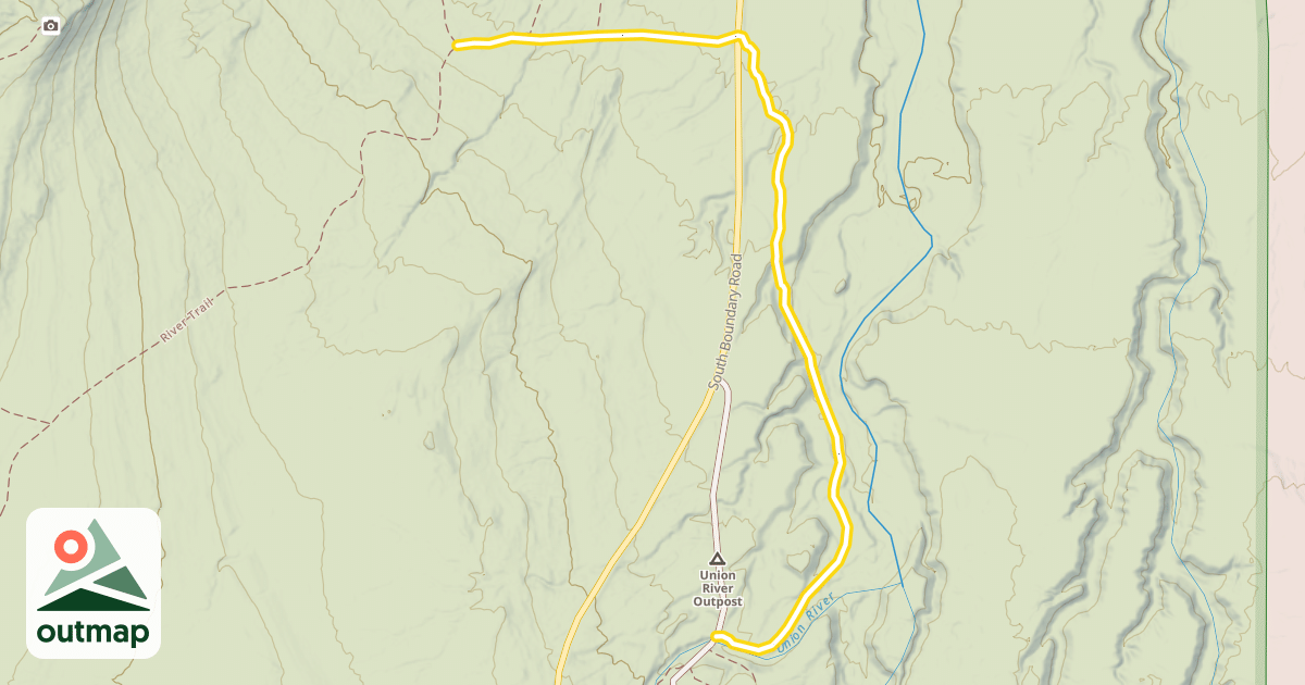 Map of River Trail