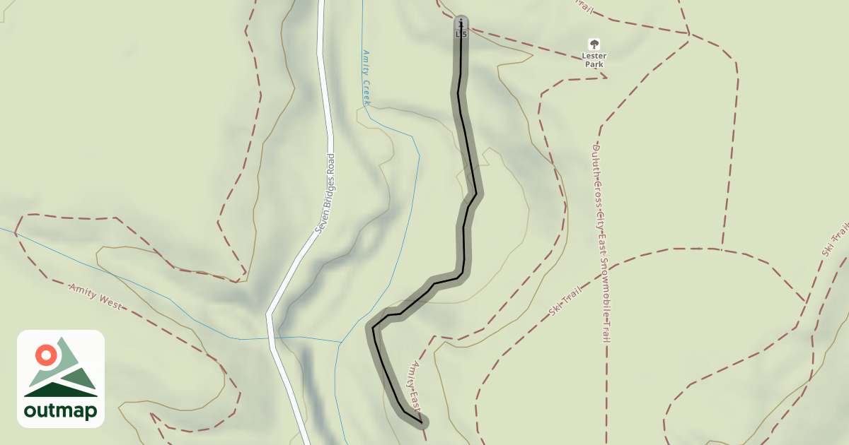 Map of Amity East