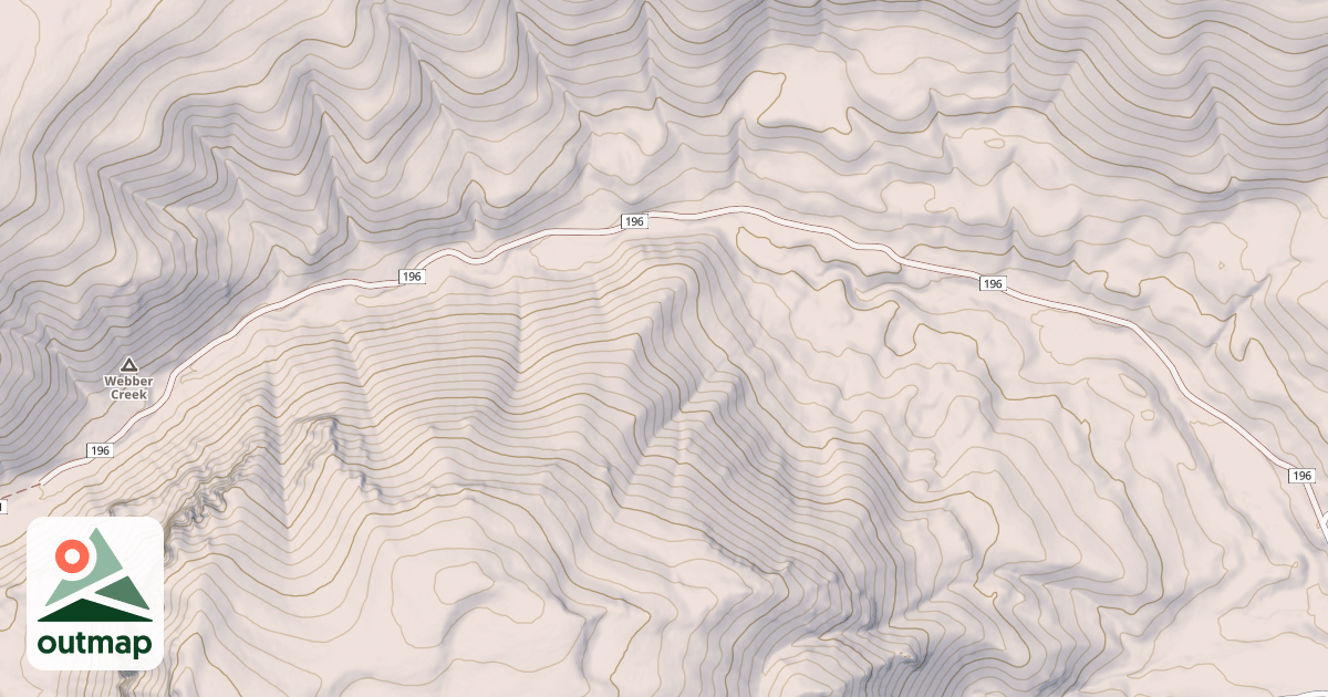 Map of WEBBER CREEK CG