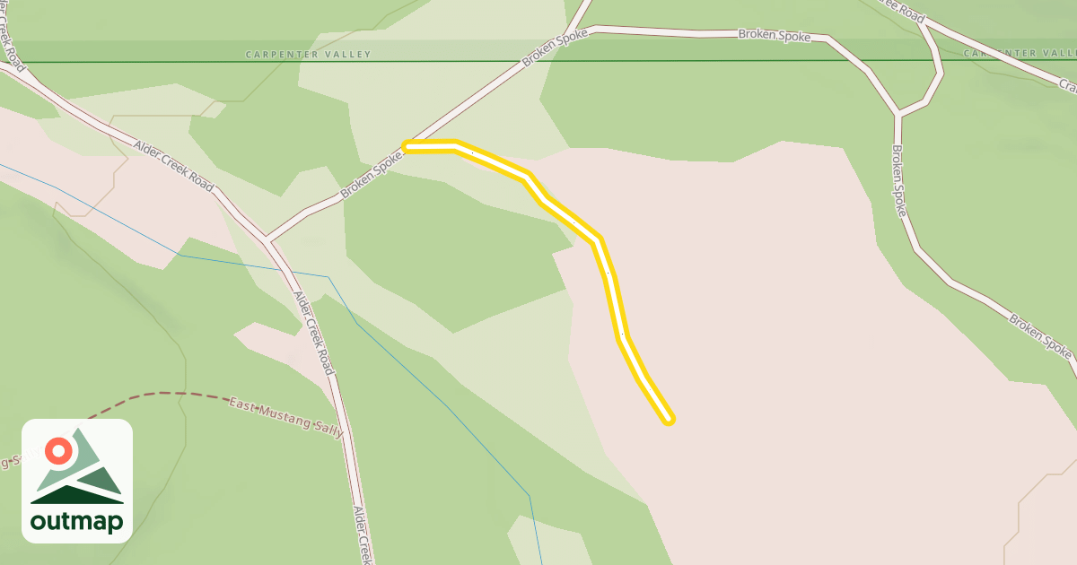 Map of Paiute