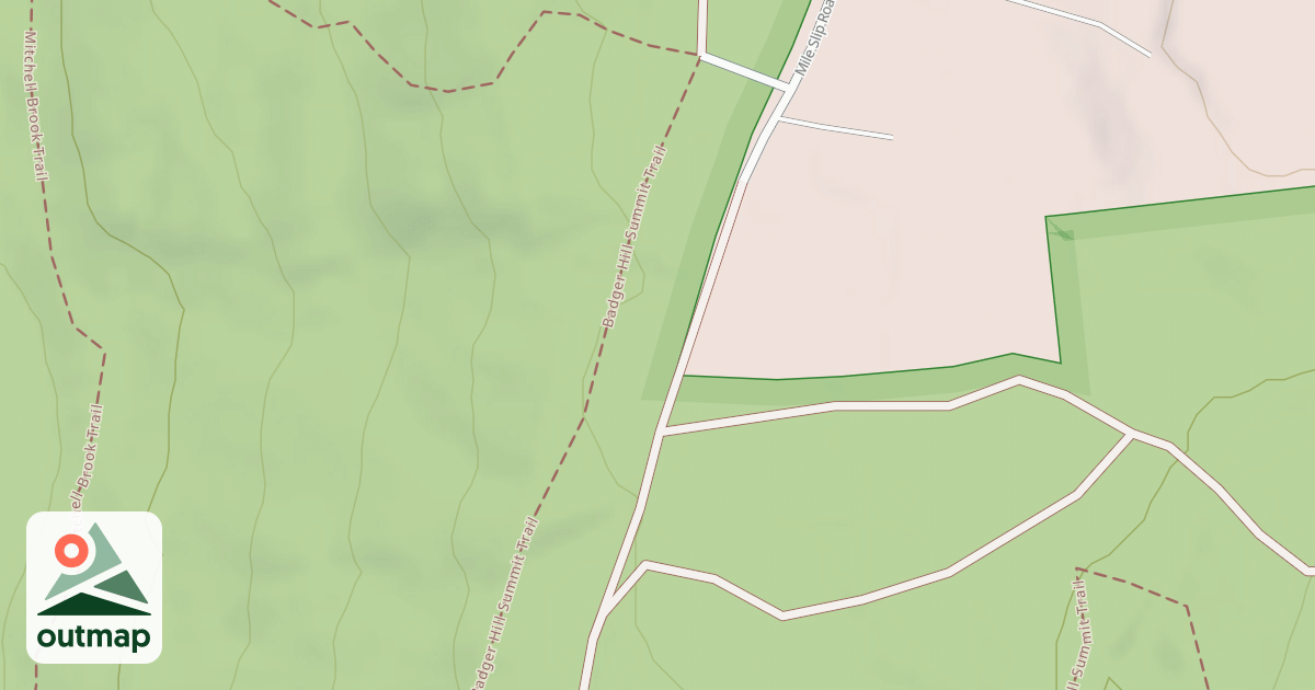 Map of Snowmobile Trail 501
