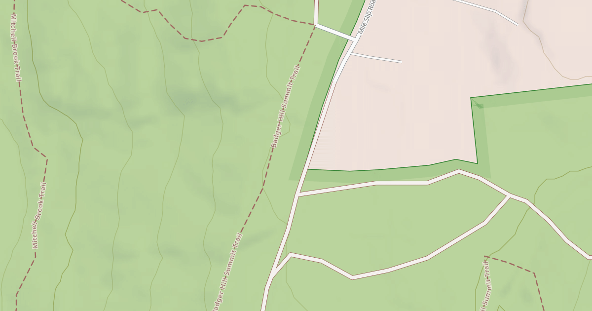 Map preview of Snowmobile Trail 501