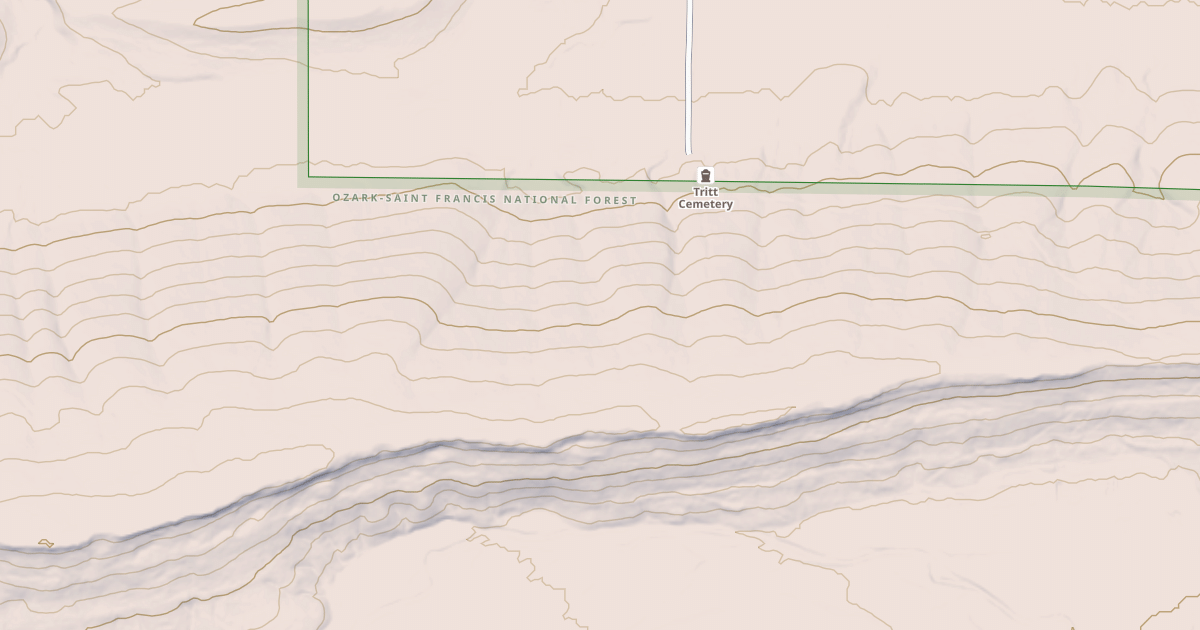 Map preview of LOWER SHOAL CREEK