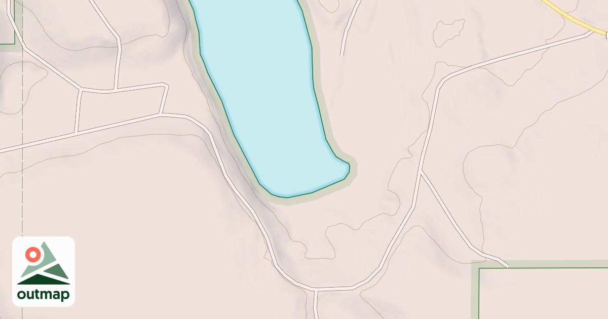 Map of ARROWHEAD LAKE