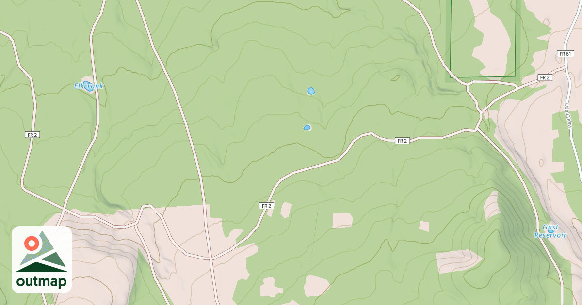 Map of PANCHO SPRINGS