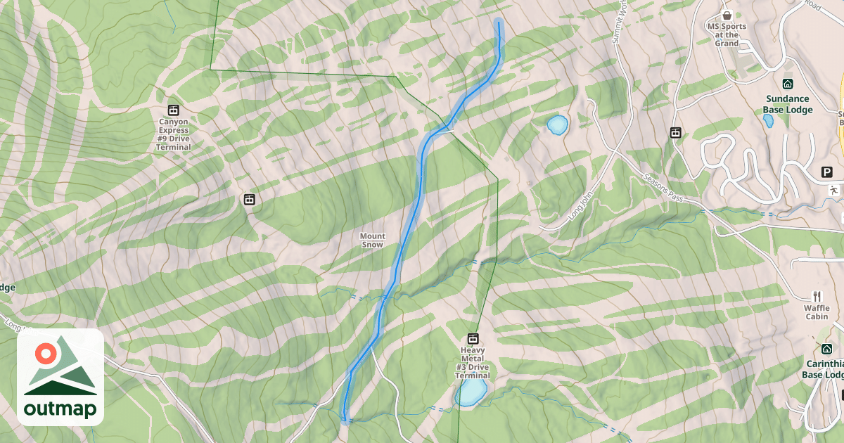 Map of Low Traverse