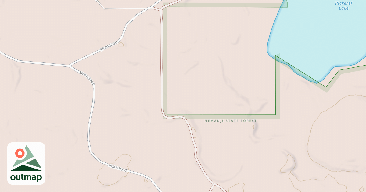 Map of Washington/Ramsey Trail
