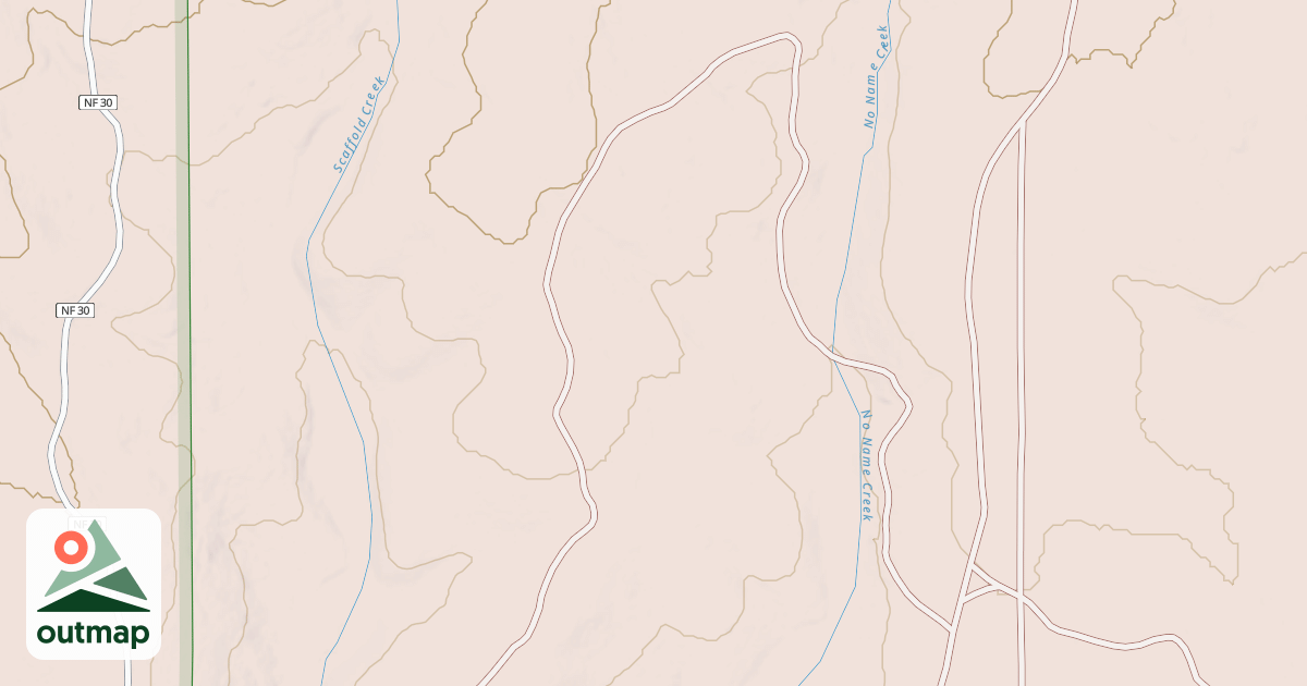 Map of USFS Motor Vehicle Use Map Roads {1FA6D135-6609-47CD-9812-EB300DE12B69}