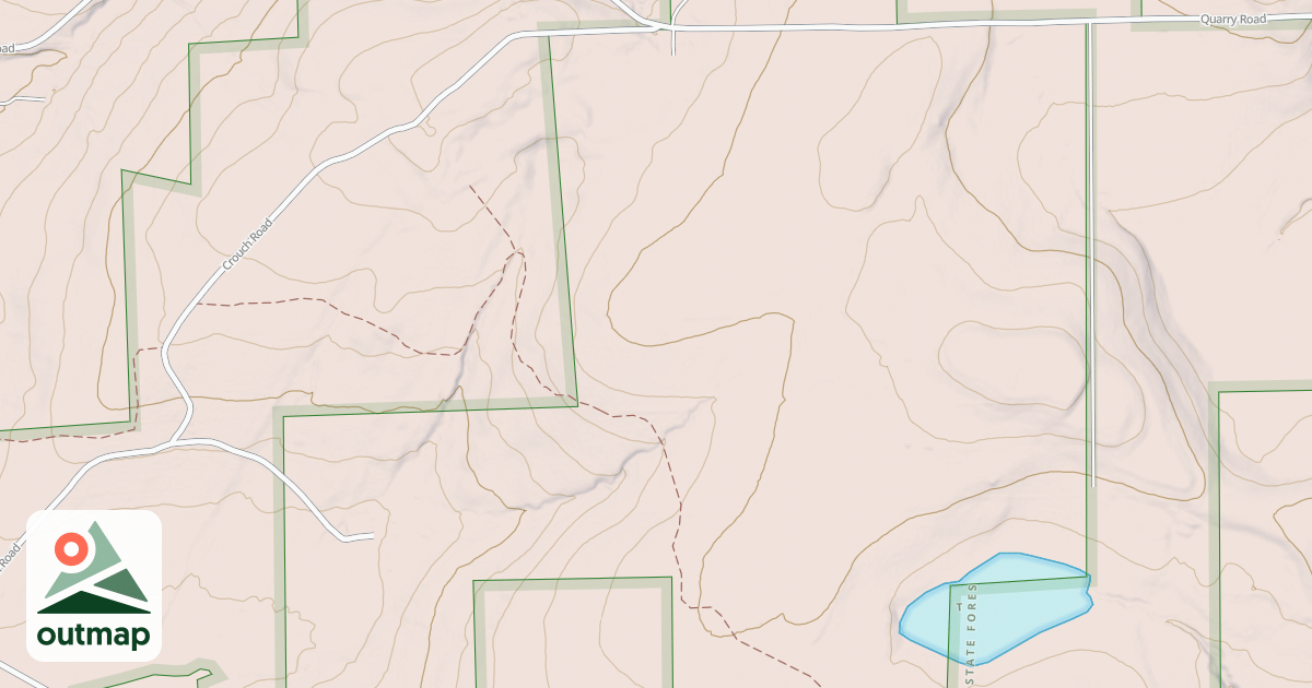 Map of Snowmobile Trail