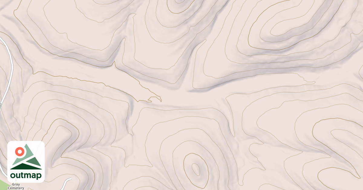 Map of CEDAR CREEK RIDGE